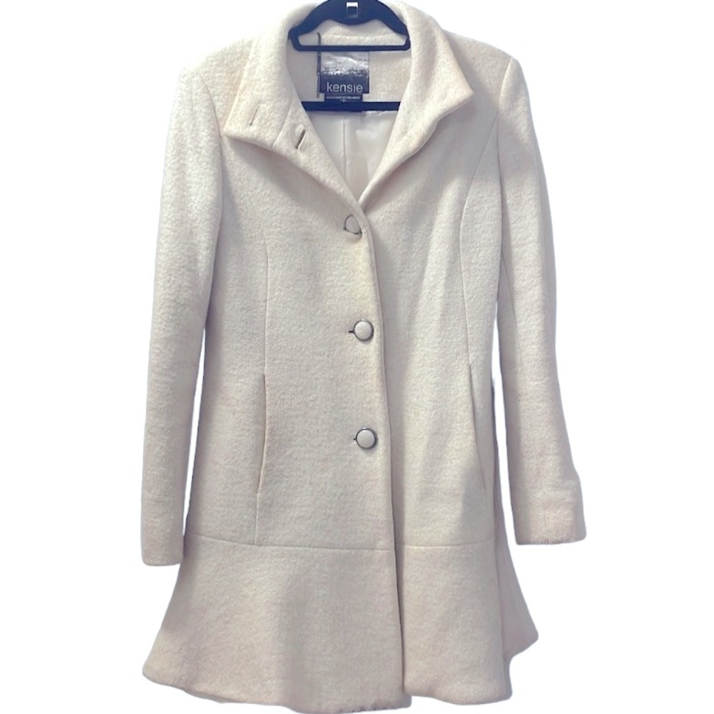 Kenzie peacoat in cream